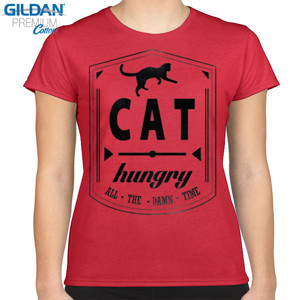 Kaos CAT HUNGRY ALL THE DAMN TIME