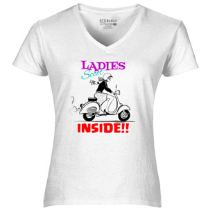 Kaos Kaos Vespa wanita