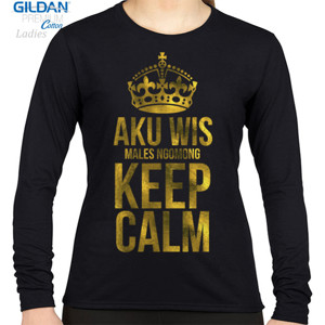 Kaos Males Ngomong Keep Calm