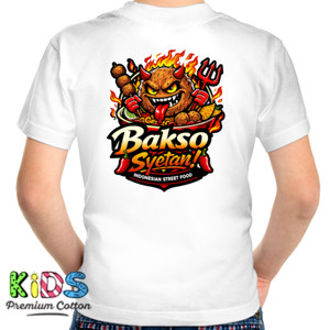 Kaos Bakso Syetan Level Neraka