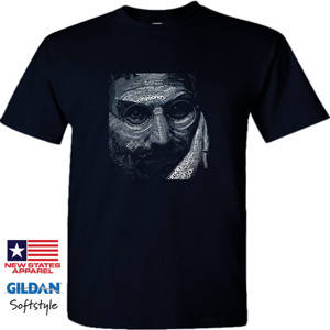 Kaos Kaos Wajah Steve Jobs Apple