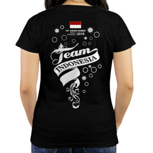 Kaos Team Indonesia SSE Back Vintage - Asian Games 2018
