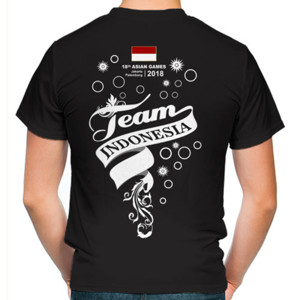 Kaos Team Indonesia SSE Back Vintage - Asian Games 2018