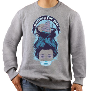 Jaket Sweater Waiting For You