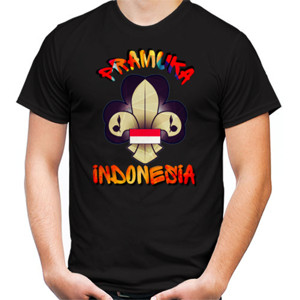 Kaos Pramuka Indonesia 3D