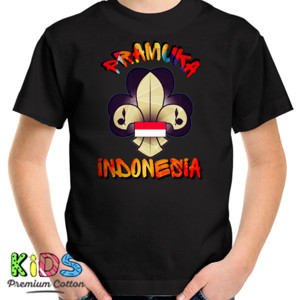 Kaos Pramuka Indonesia 3D