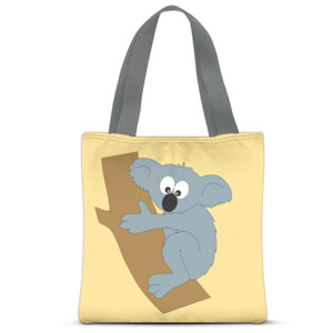 Tas Tote Fullprint Koala