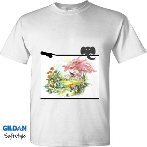 Kaos Kaos Istirahat dan Rehat di Taman