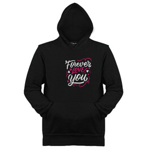 Jaket Hoodie Motivasi - Forever Love You