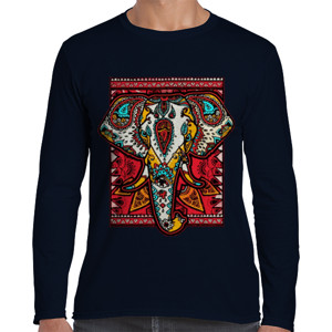 Kaos Sweater Gods Henna Elephant Borde