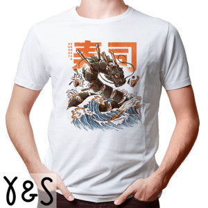 Kaos Jepang Sushi Monster