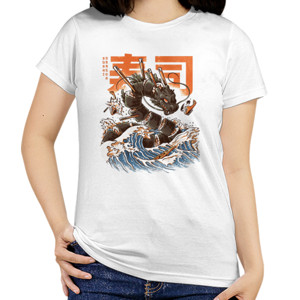 Kaos Jepang Sushi Monster