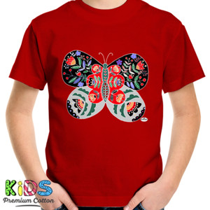 Kaos Lengan Panjang Kupu Skandinavian