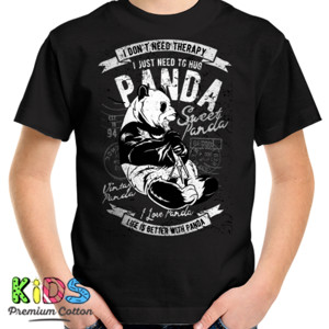 Kaos custom panda