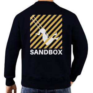 Jaket Sweater STAFF SANDBOX - STARTUP KOREA DRAMA
