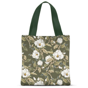 Tas Tote Fullprint Flower Edition