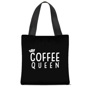 Tas Tote Fullprint COFFEE QUEEN