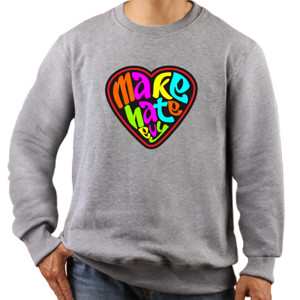 Jaket Sweater Pakai Hati dong