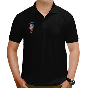 Kaos Polo DISTRO Collection G_BLACK FOREVER
