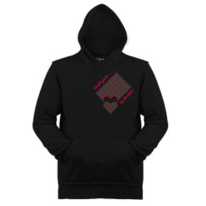 Jaket Hoodie would you be my chocolate