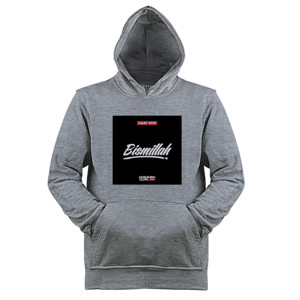 Jaket Hoodie Hoddie dakwah bismillah