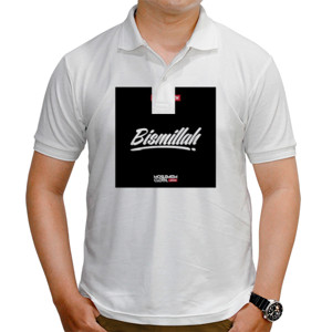 Kaos Polo Hoddie dakwah bismillah