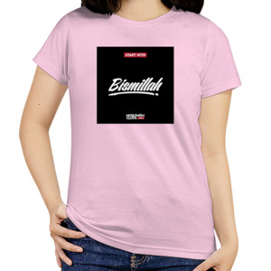 Kaos Hoddie dakwah bismillah