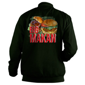 Jaket Bomber Big Makan (hanya belakang)