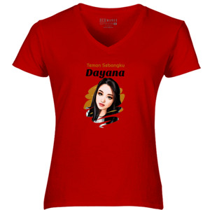 Kaos Teman Sebangku Dayana