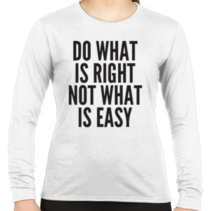 Kaos DO WHAT IS RIGHT