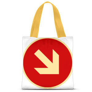 Tas Tote Fullprint Panah