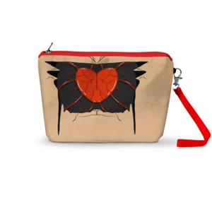 Pouch Trapesium My heart