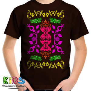 Kaos Batik Digital Motif Flora