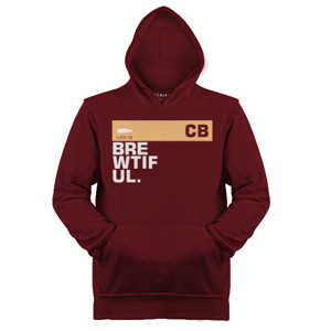 Jaket Hoodie Brewtiful Beer Lover Funny Text