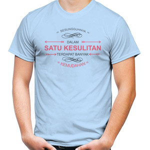 Kaos Dalam Kesulitan Terdapat Kemudahan