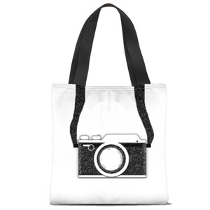 Tas Tote Fullprint Camera Totebag Design