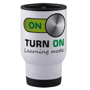 Travel Mug Waktunya belajar 
