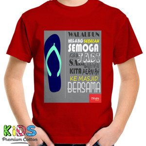 Kaos  Dkhairs (Sendal saksi bisu)