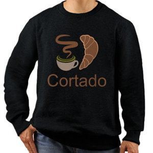 Jaket Sweater KAOS DISTRO CORTADO CAFFEE AND BAKERRY
