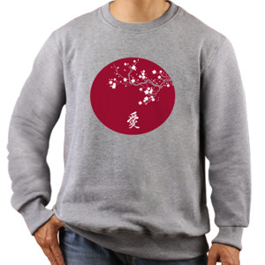 Jaket Sweater Sakura Japan