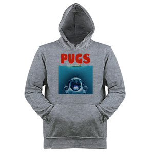 Jaket Hoodie PUGS (jaws)