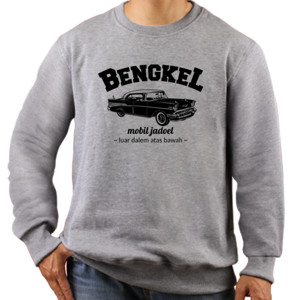 Jaket Sweater Bengkel Mobil Jadoel