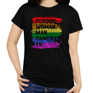 Kaos Person Woman Man Camera Tv Classic - 1
