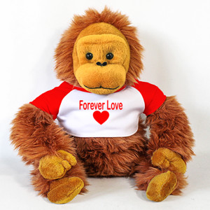 Boneka Orang Utan forever love