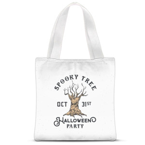 Tas Tote Fullprint Tote Bag Halloween Theme