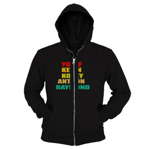 Hoodie Zipper yusef kevin korey