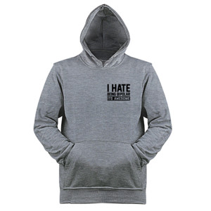 Jaket Hoodie 1 hate you
