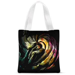Tas Tote Fullprint Warna - Warni Obito