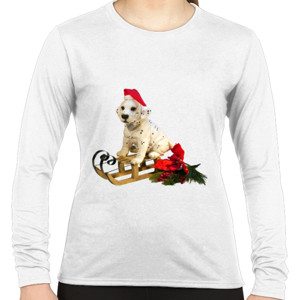 Kaos Dog Cute Christmas