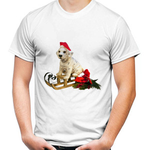 Kaos Dog Cute Christmas